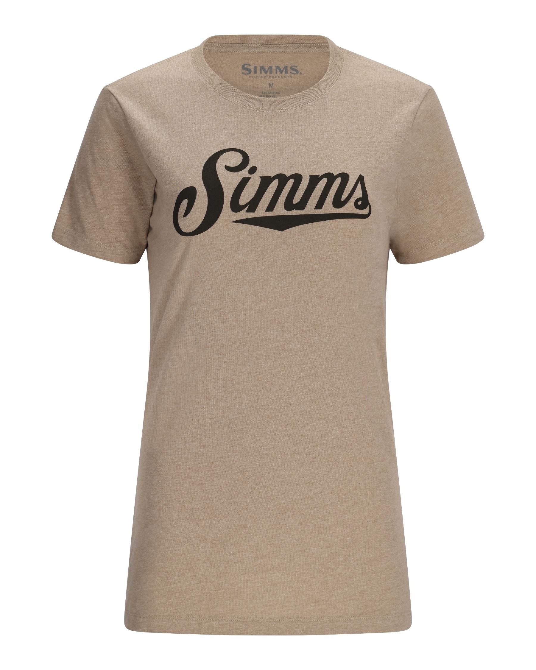Sporty Crew Logo T-Shirt for Women in Cotton Blend