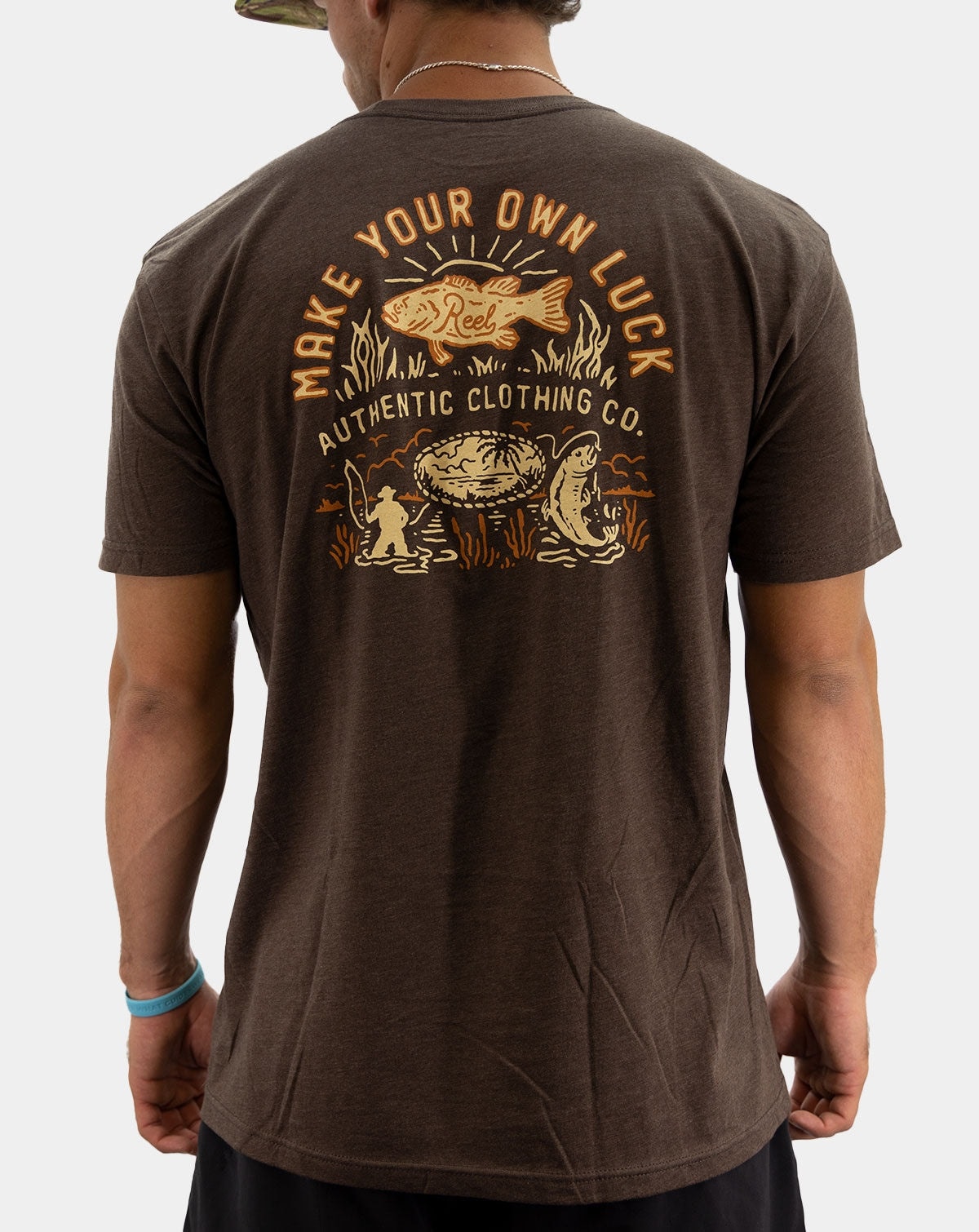 Premium Fishing T-Shirt | Hand-Illustrated Graphics | Lucky Espresso