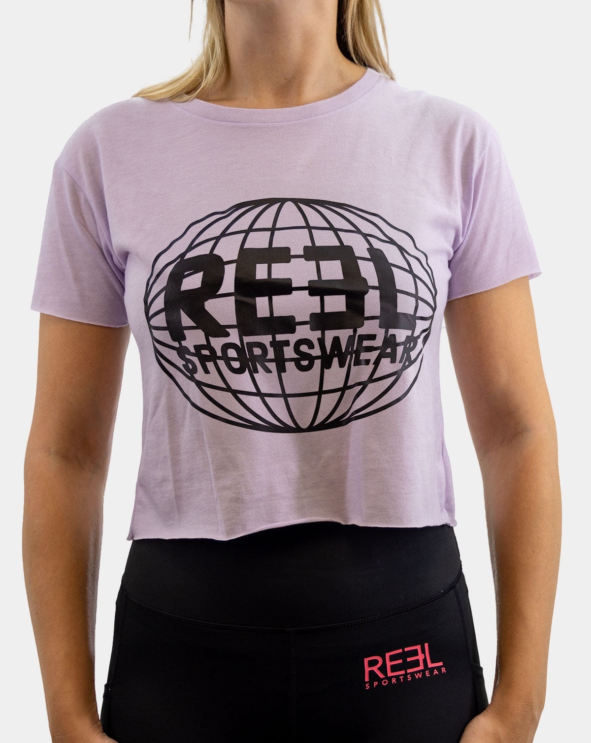 Coastal Twist Crop Tee - Graphic Printed T-Shirt for Women