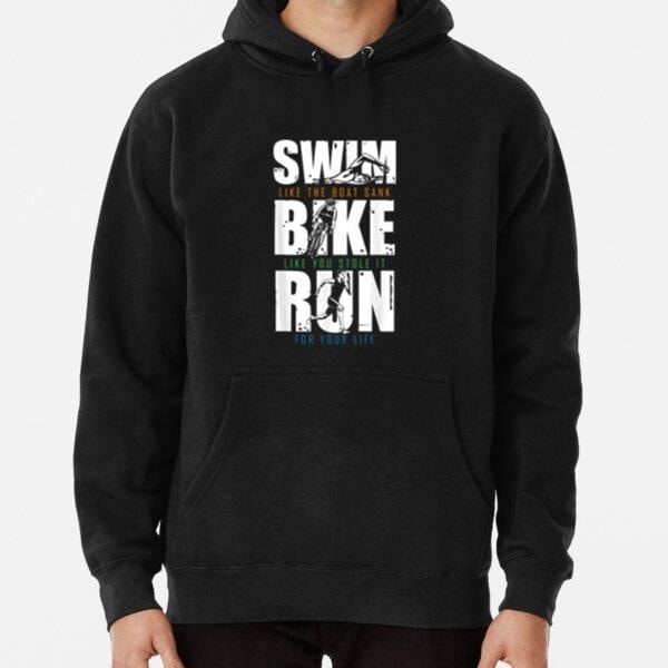 Swim Bike Run Hoodie