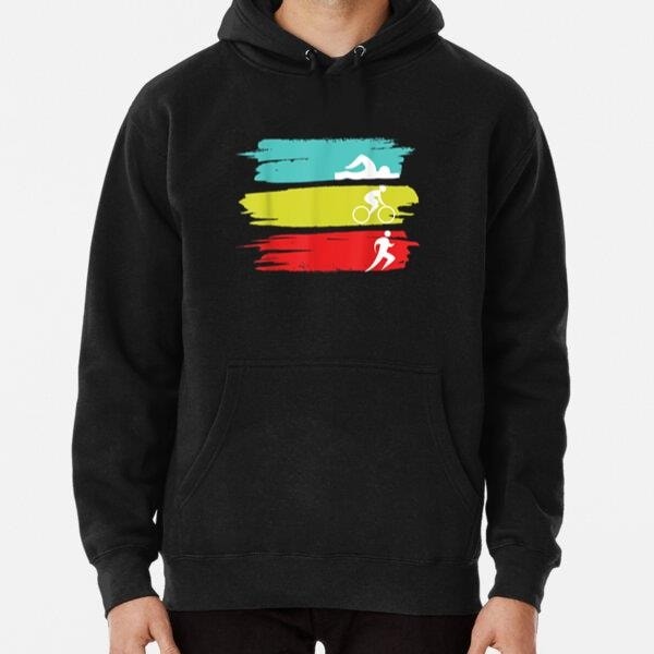 Triathlon Swim Bike Run Triathlon Hoodie