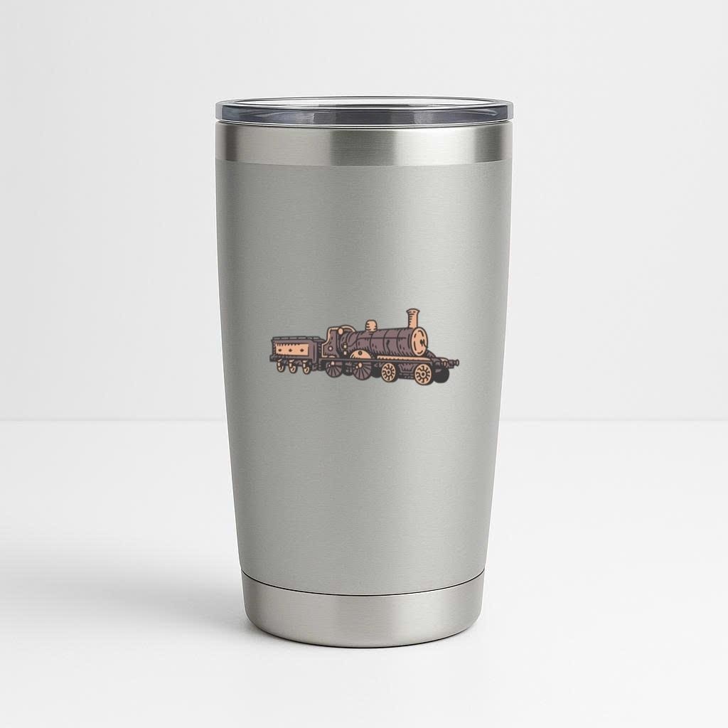 Turn Of The Century Train Tumbler
