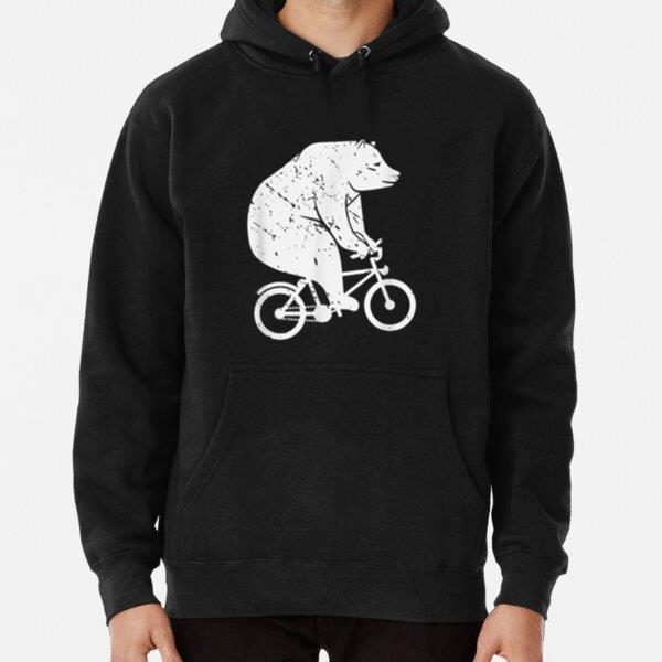 Bear Cyclist Biker Hoodie