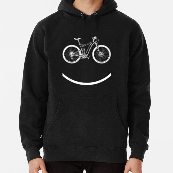 Bike Smiley Face MTB Cycling Hoodie