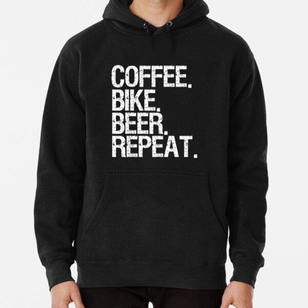 Coffee Bike Beer Repeat Drinking Beer Hoodie