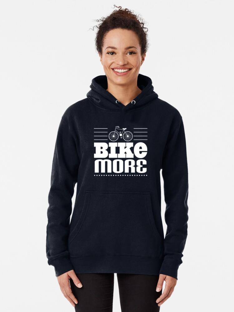 Cycling Bike More Earth Day Hoodie - Image 4