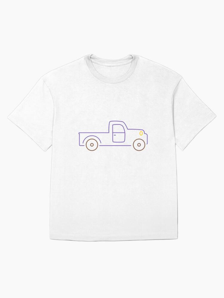 Monoline Stroke Van T-Shirt - Image 4