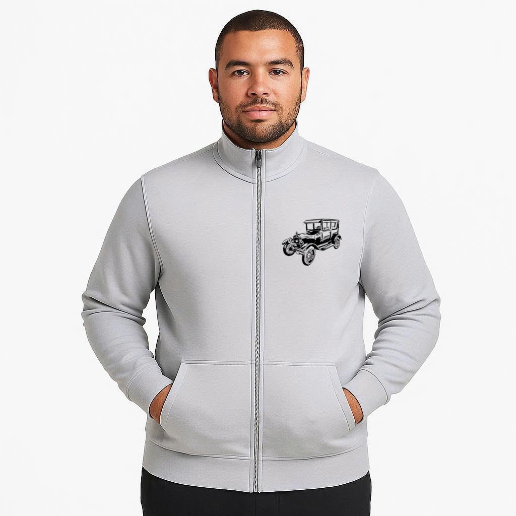 Motor Car Ford Modelt Hand Drawn Jacket - Image 4
