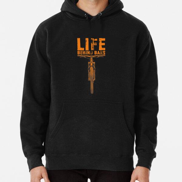 Mountain Bike Life Behind Bars Cycling Hoodie
