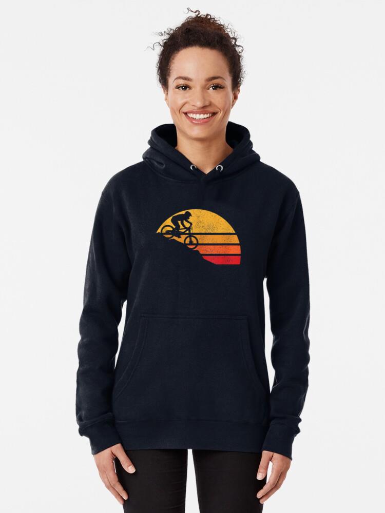 Mountain Bike Vintage Downhill Cycling Hoodie - Image 4