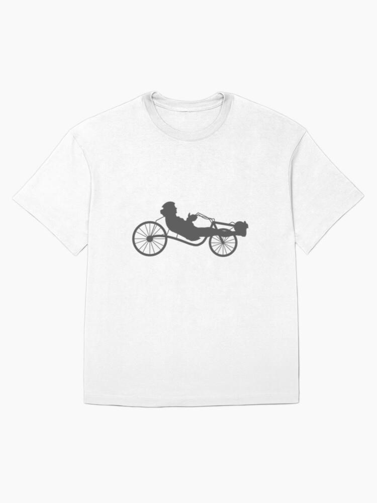 Person Riding Recumbent Bike T-Shirt - Image 4