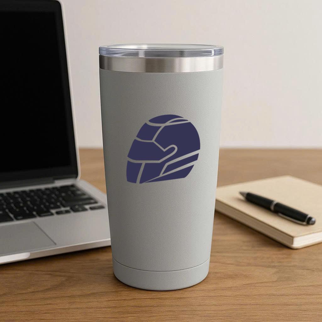 Race Car Helmeths Tumbler - Image 3
