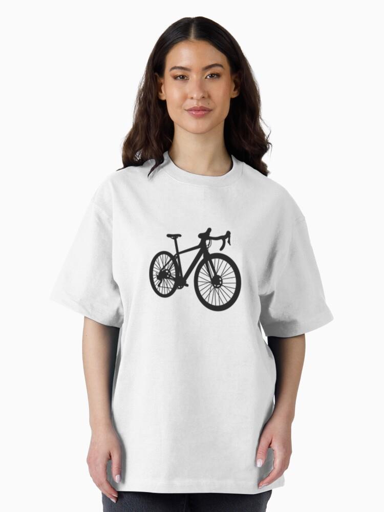 Racing Bicycle Side Silhouette T-Shirt - Image 3