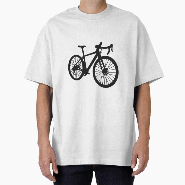 Racing Bicycle Side Silhouette T-Shirt