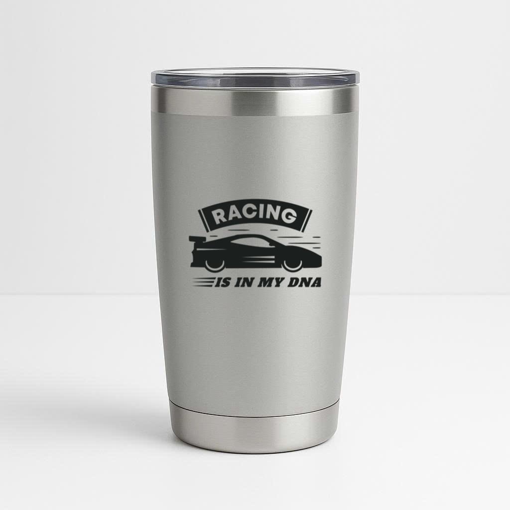 Racing Is In My Dna Car Design Tumbler