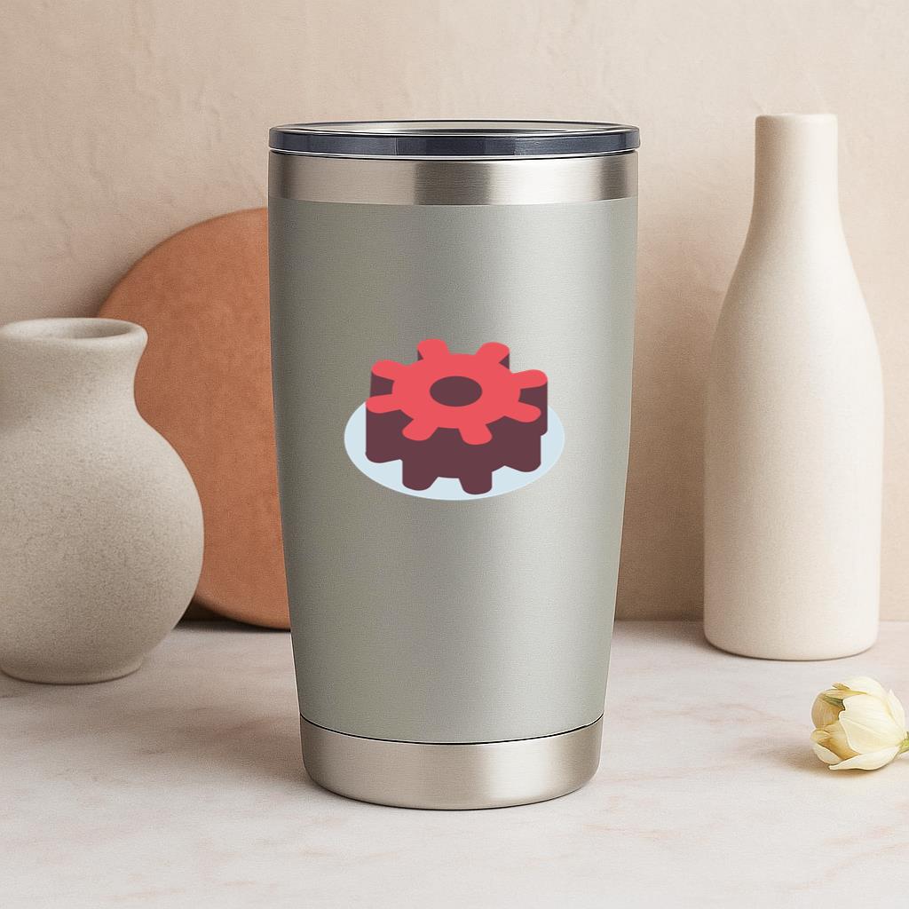 Red Gear Isometric Tumbler - Image 4