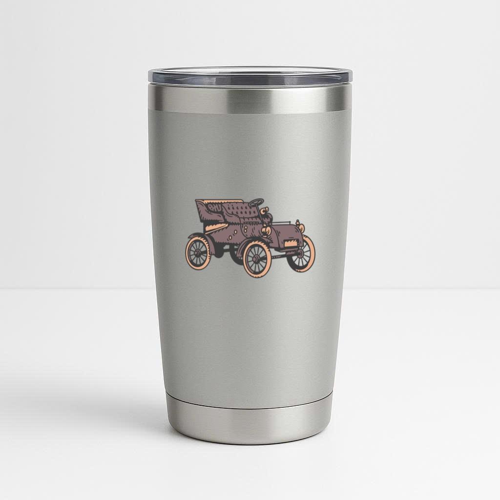 Turn Of The Century Car Tumbler