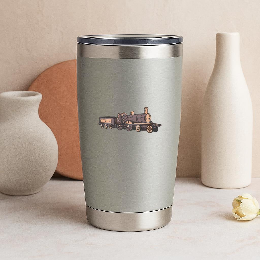 Turn Of The Century Train Tumbler - Image 4
