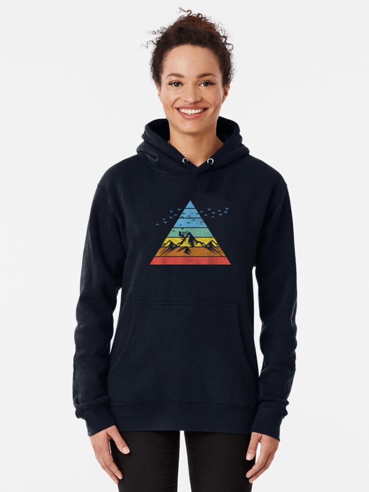 Vintage Mountain Bike Biking Cycling Hoodie - Image 4