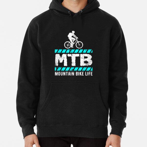 Vintage MTB Mountain Bike Life Hoodie