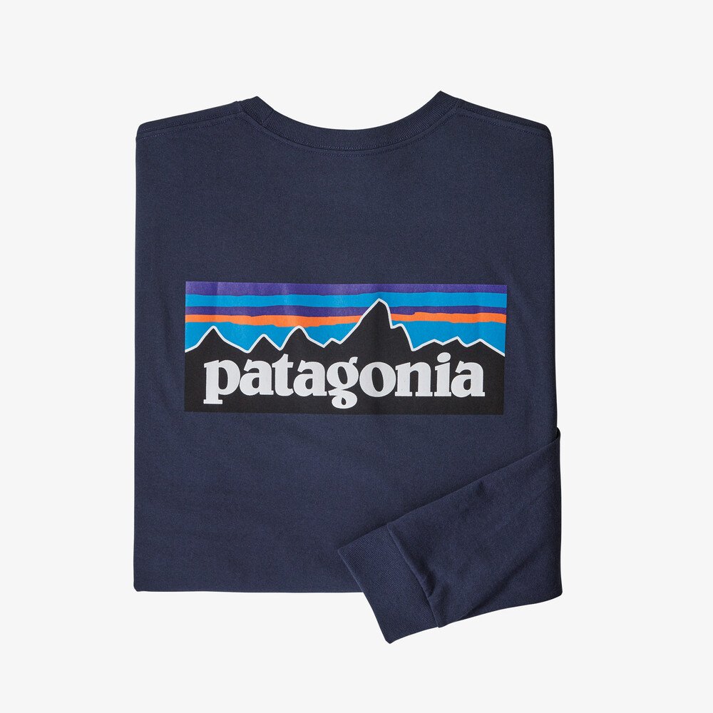 Mens Eco-Friendly Long-Sleeve Recycled T-Shirt