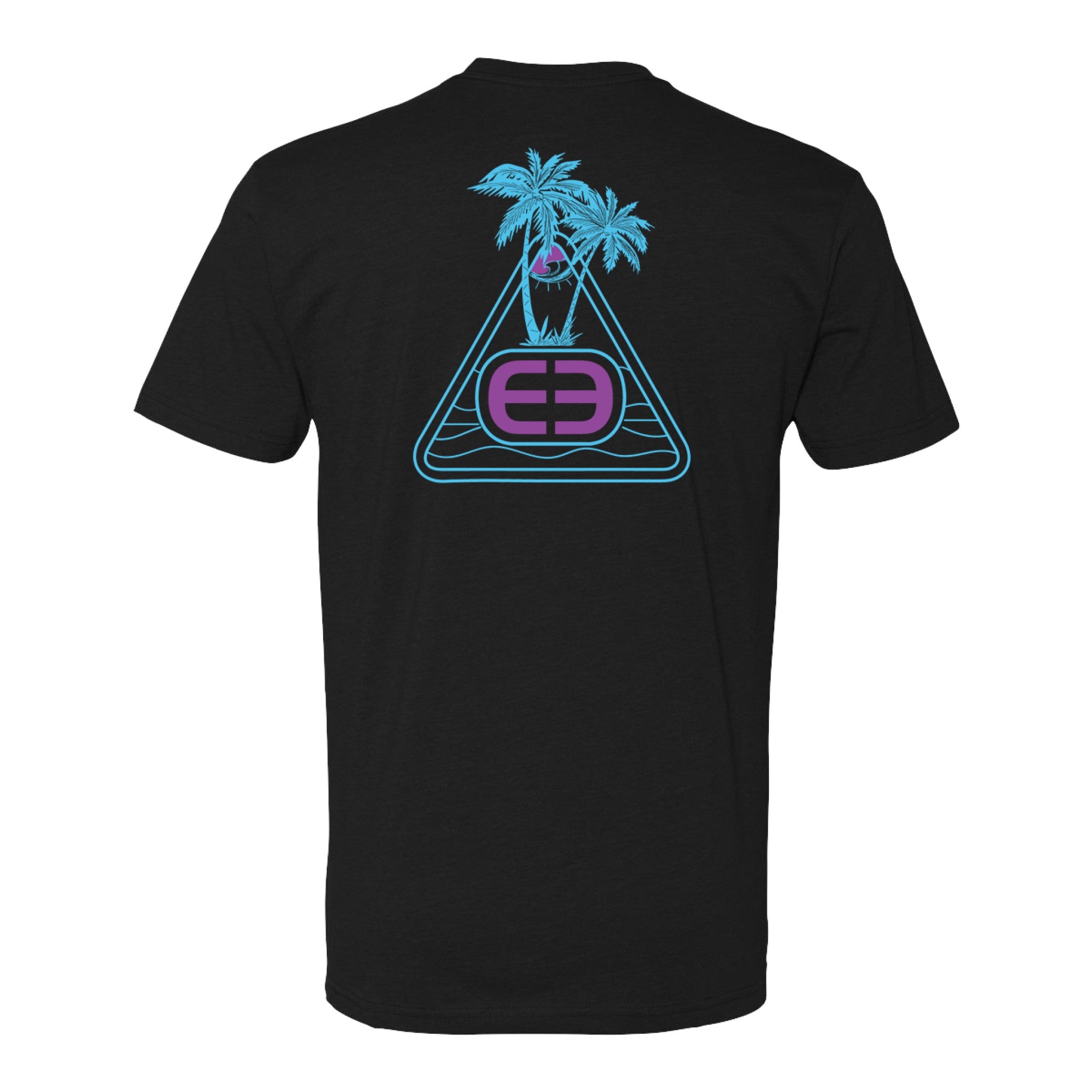 Black Performance T-Shirt with UPF Sun Protection - Medium