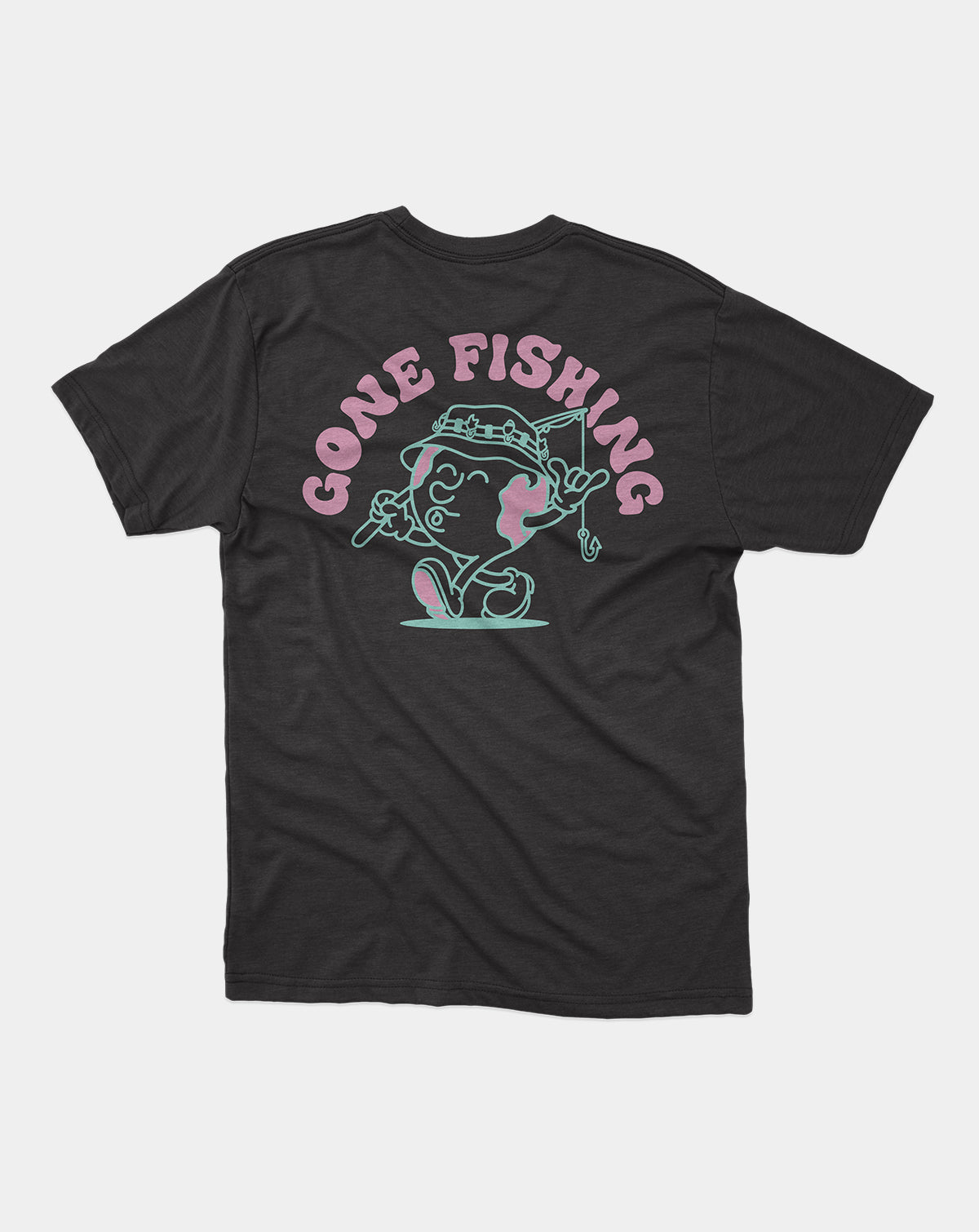 Oversized Fishing Womens Tee - Breathable Cotton