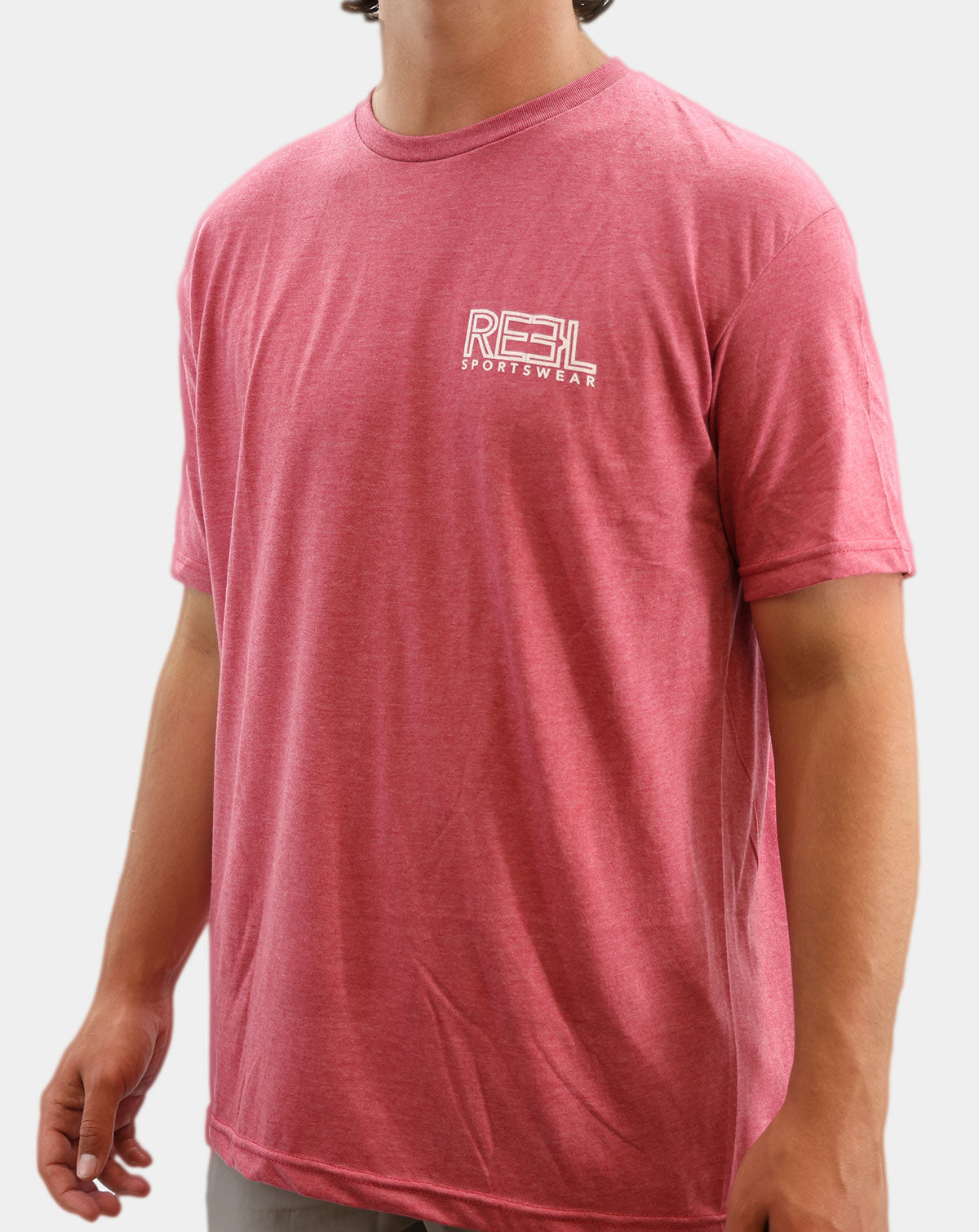 Classic Cotton Red T-Shirt | Cardinal Print