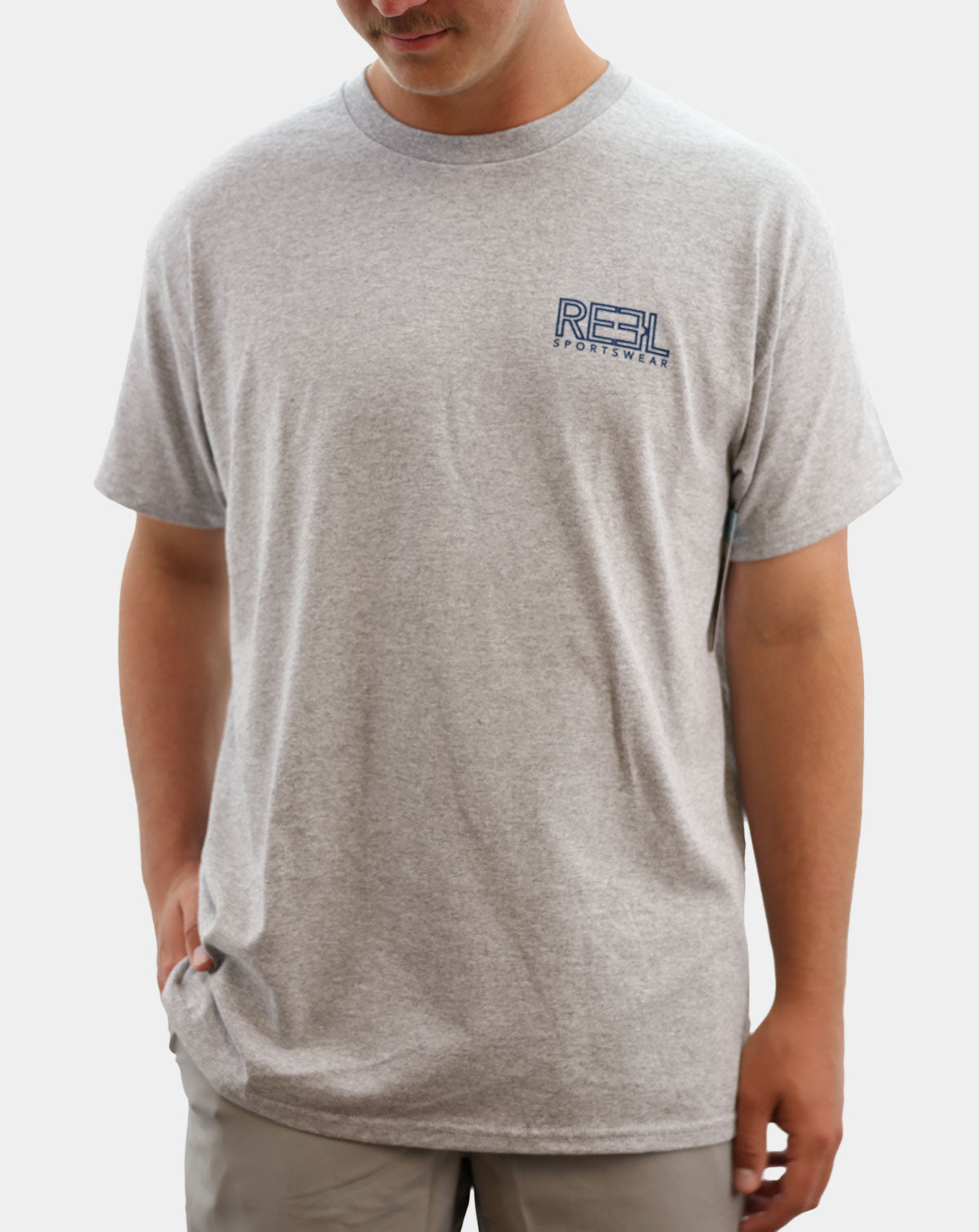 Grey Cotton Classic Fit T-Shirt | Versatile Style for Men
