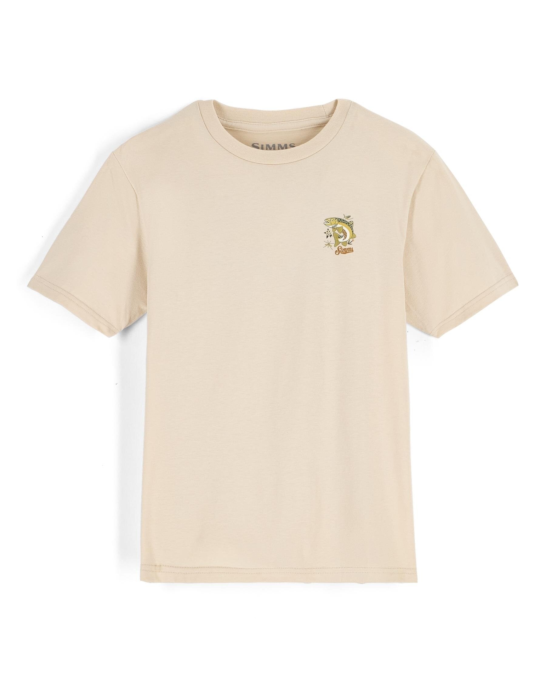 Kids Trout Graphic Cotton T-Shirt