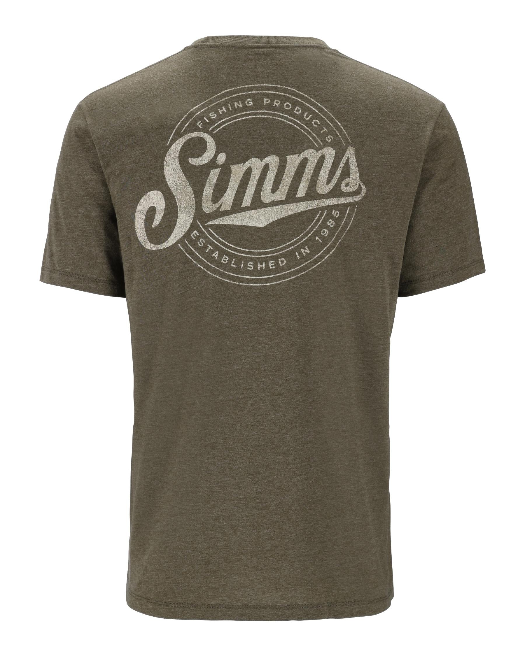 Mens Cotton Blend Logo T-Shirt
