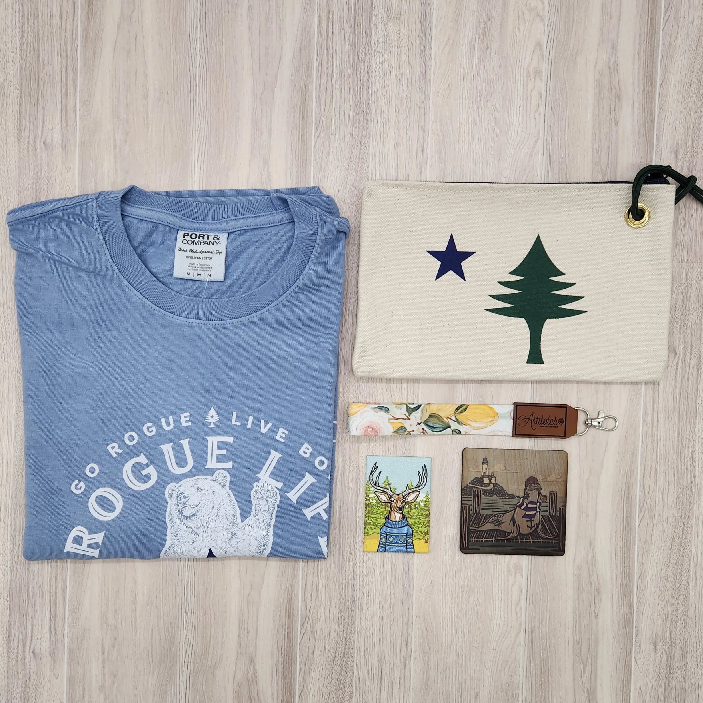 Vintage Bear Graphic Unisex T-Shirt Faded Denim Color