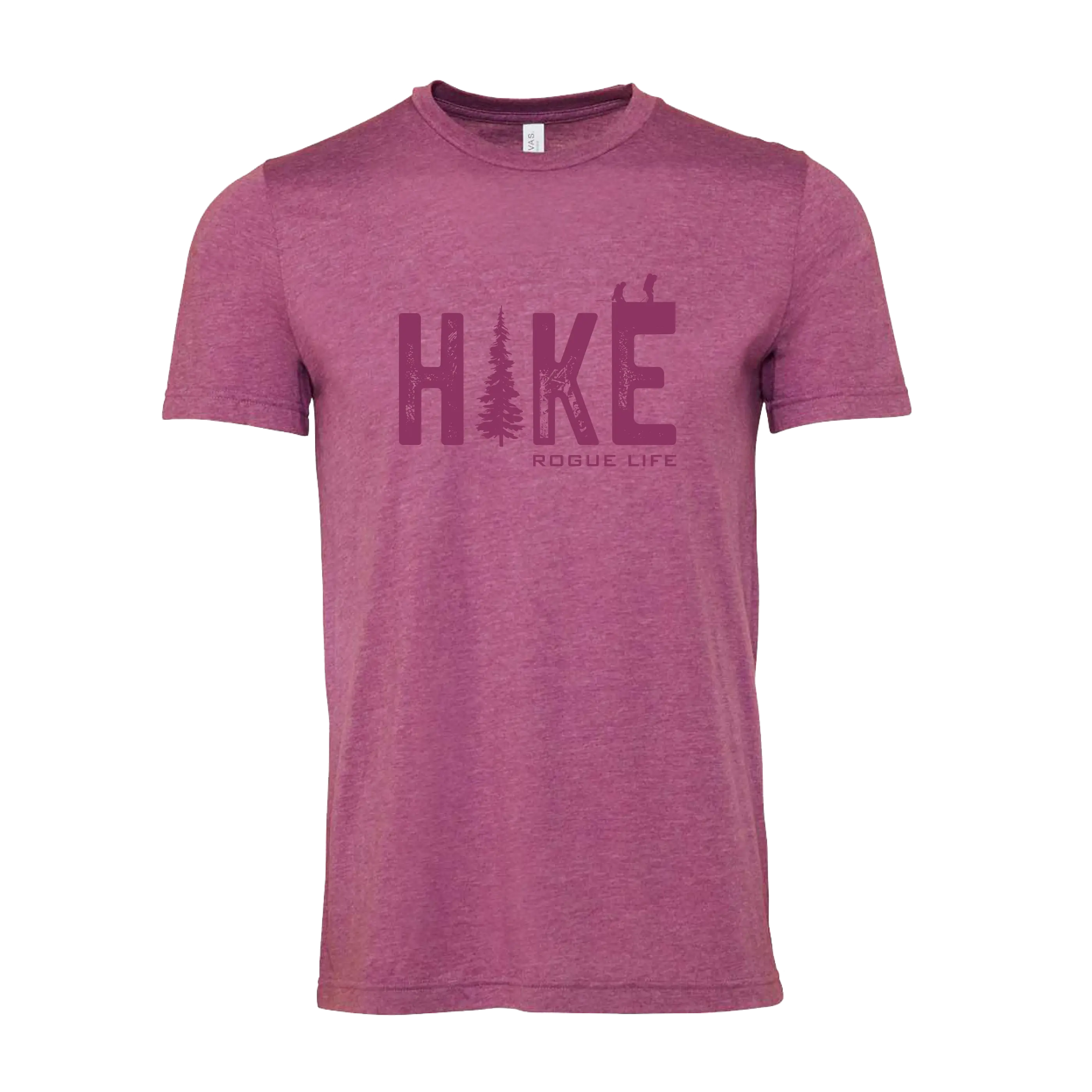 Lightweight Heather T-shirt for Hiking Adventures