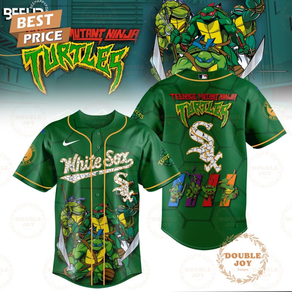 Gohipanda - 2025 Chicago White Sox Teenage Mutant Ninja Turtles Special Edition Baseball Jersey
