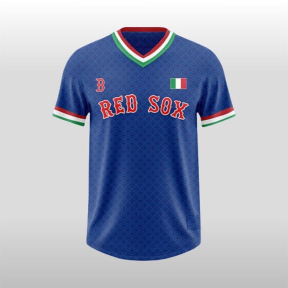 Gohipanda - 2026 Boston Red Sox Italian Jersey Boston Red Sox Merch Gifts For Baseball Lovers