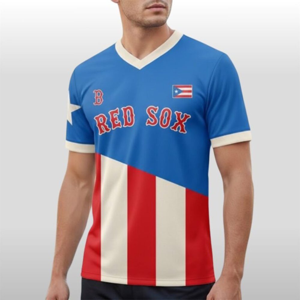 Gohipanda - 2026 Boston Red Sox Puerto Rican Jersey Boston Red Sox Merch Baseball Gifts For Game Day