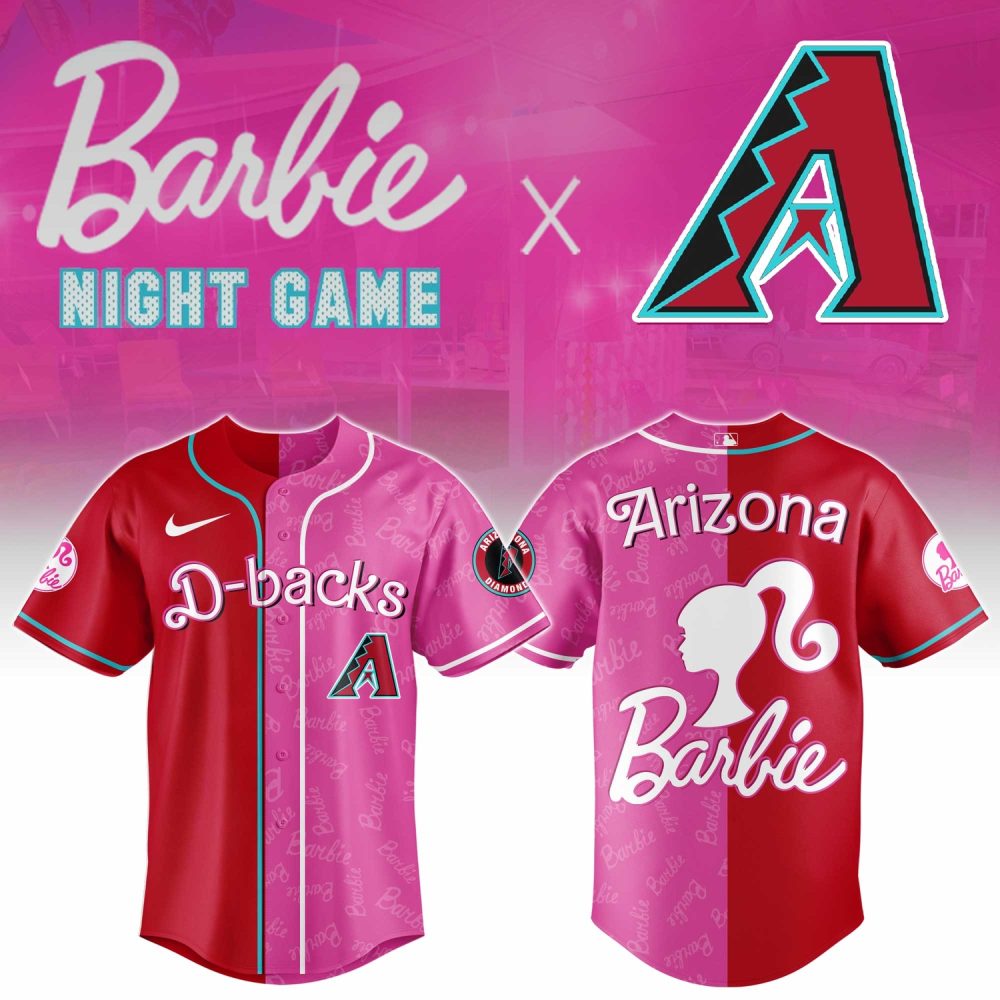 Gohipanda - Arizona Diamondbacks Barbie 2026 Special Edition Baseball Jersey