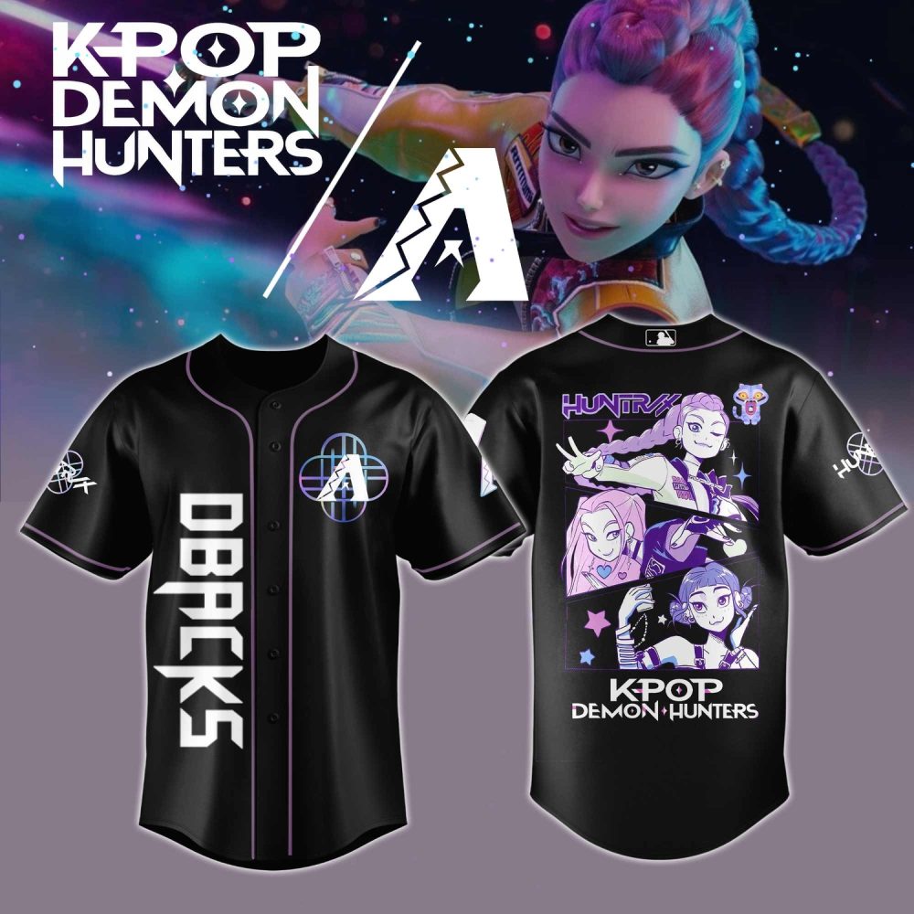 Gohipanda - Arizona Diamondbacks Mlb 2026 Kpop Demon Hunters Exclusive Jersey
