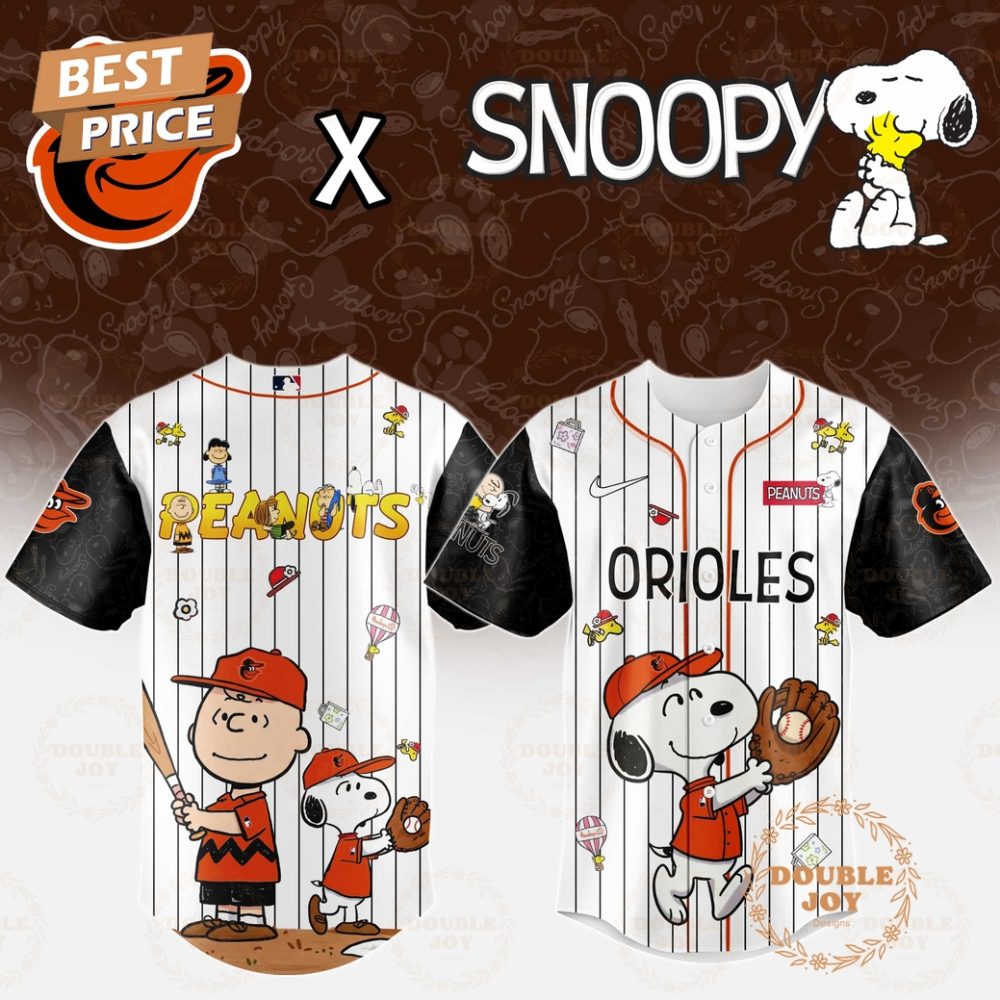 Gohipanda - Baltimore Orioles X Snoopy 2025 Limited Edition Baseball Jersey