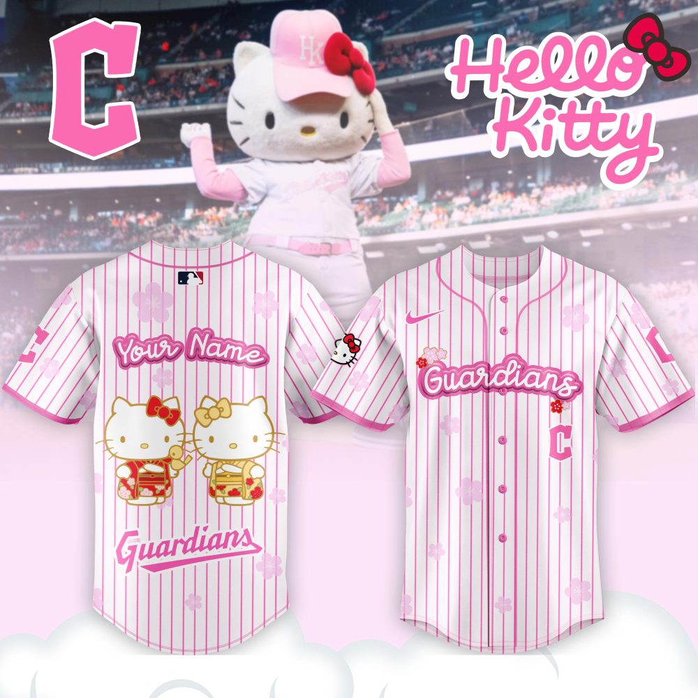 Gohipanda - Custom Hello Kitty Guardians Jersey – Personalized Mlb Fan Apparel For Kids & Adults
