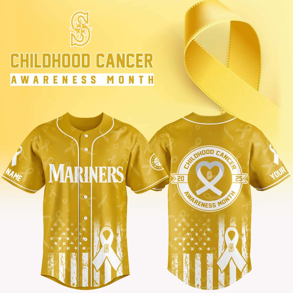 Gohipanda - Seattle Mariners Baseball X Childhood Cancer Awareness Month Special Edition 2025