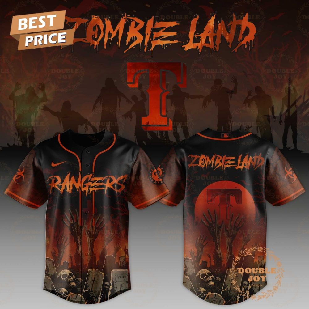 Gohipanda - Texas Rangers Zombieland 2025 Limited Edition Baseball Jersey