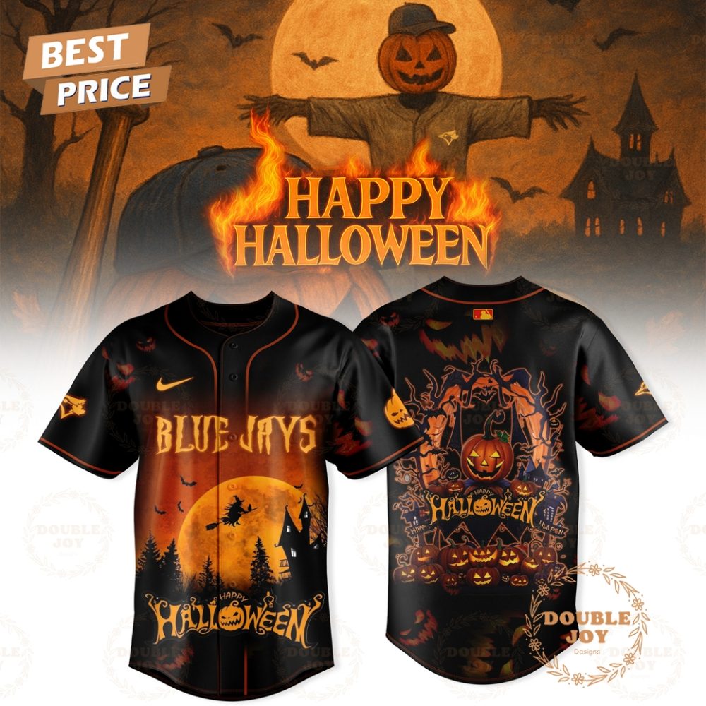Gohipanda - Toronto Blue Jays Happy Halloween 2025 Baseball Jersey