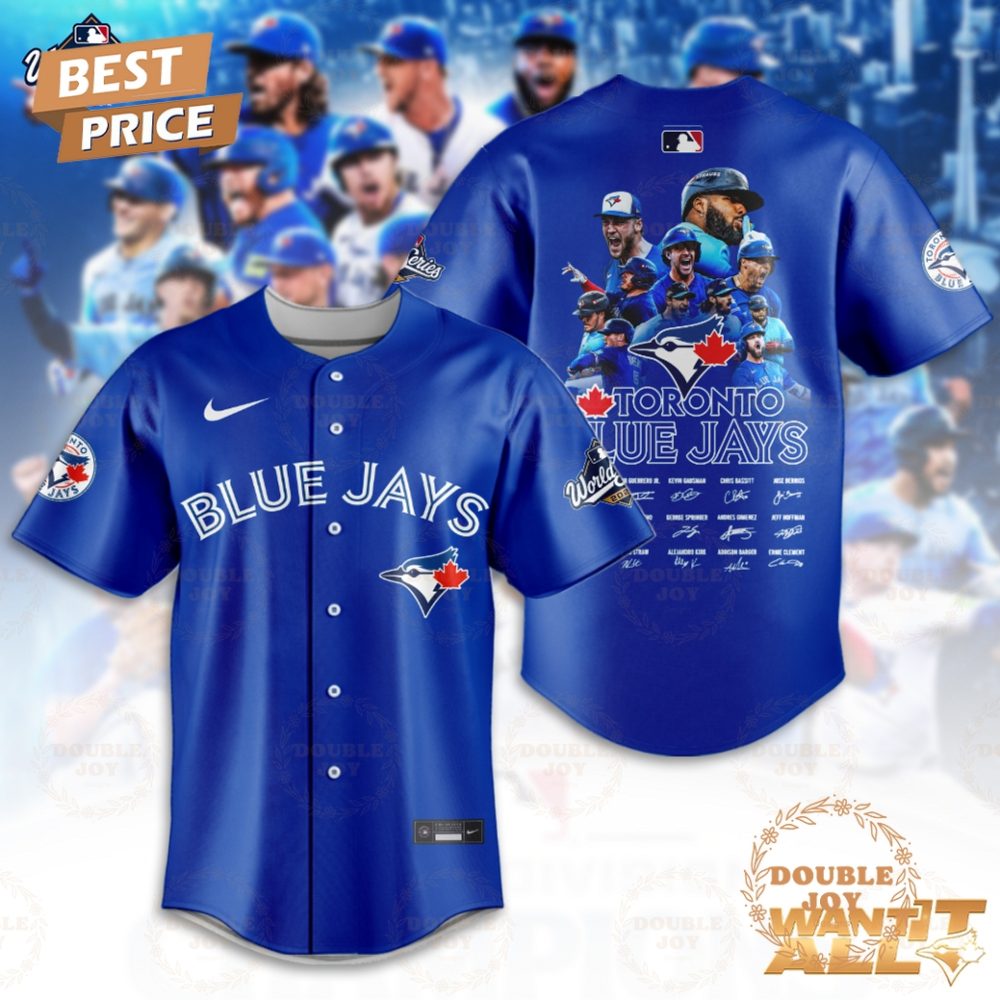 Gohipanda - Toronto Blue Jays World Series 2025 Want It All Baseball Jersey
