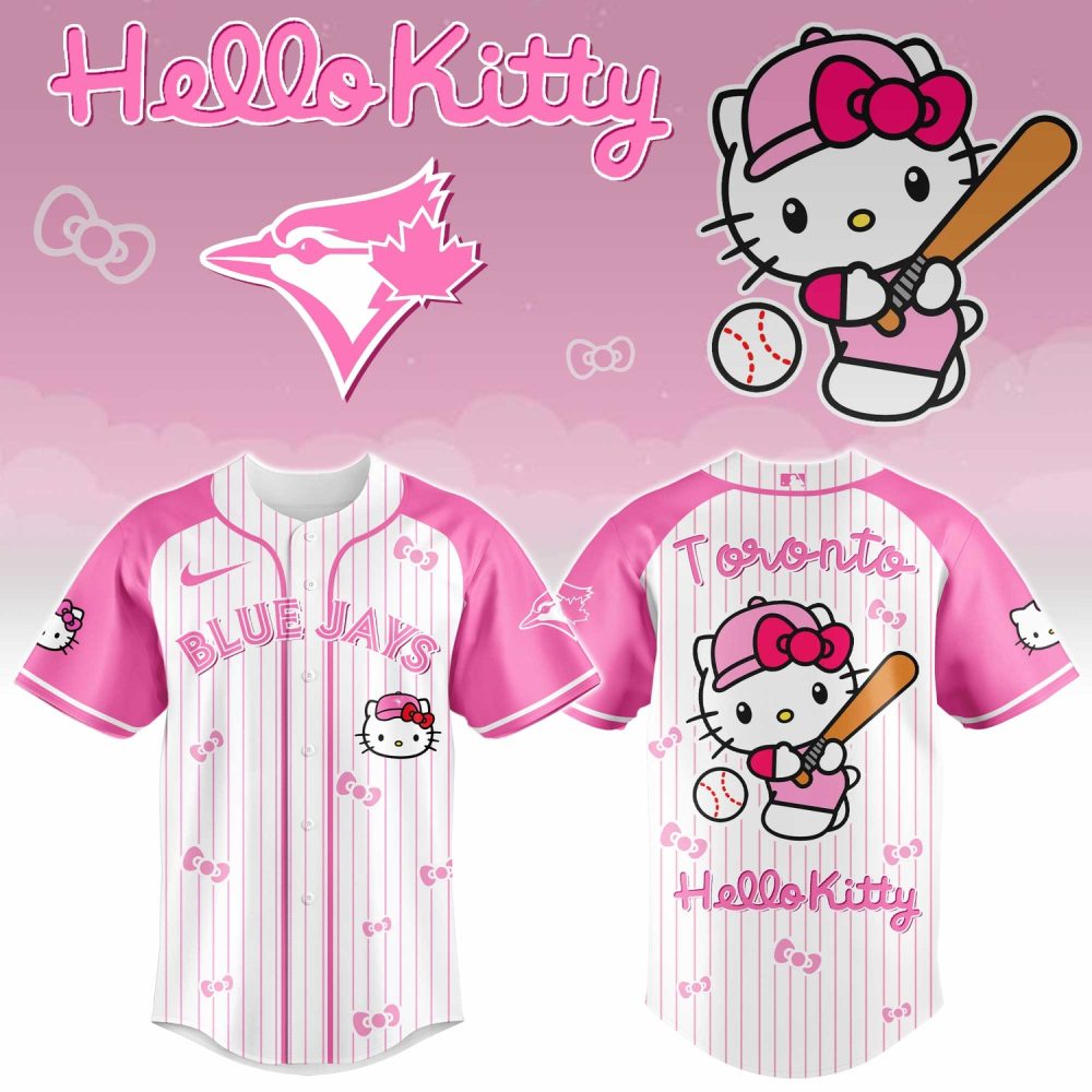 Gohipanda - Toronto Blue Jays X Hello Kitty 2026 Limited Editions Jersey Ver 2
