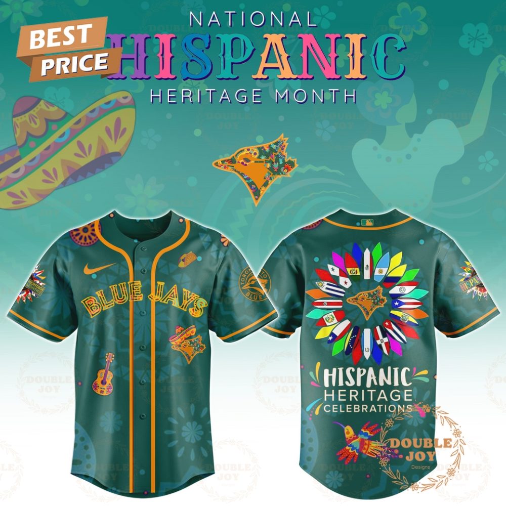 Gohipanda - Toronto Blue Jays X National Hispanic Heritage Month 2025 Edition Baseball Jersey