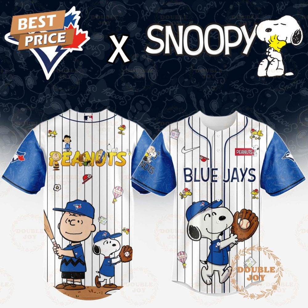 Gohipanda - Toronto Blue Jays X Snoopy 2025 Limited Edition Baseball Jersey