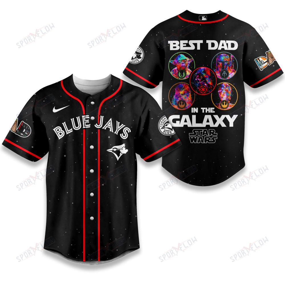 Gohipanda - Toronto Blue Jays X Star Wars The Chosen Dad Father'S Day Baseball Jersey