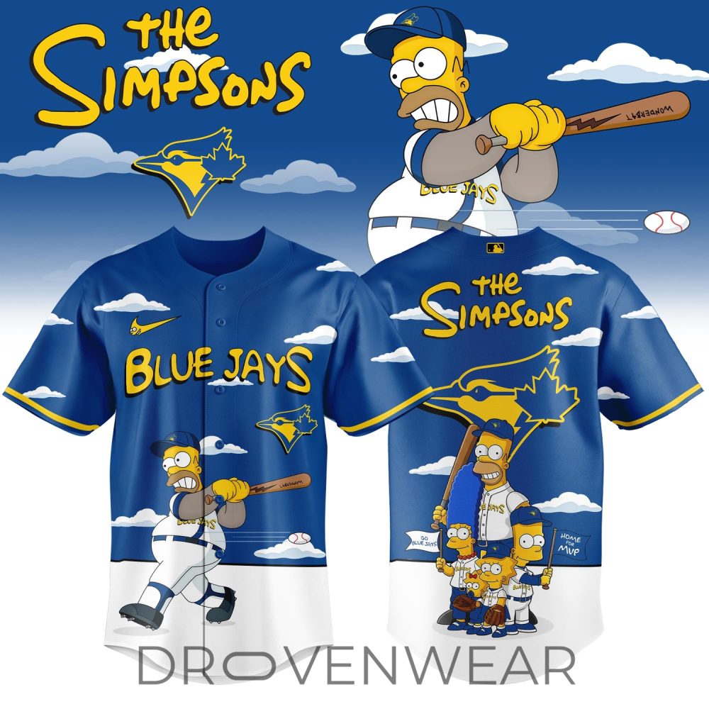 Gohipanda - Toronto Blue Jays X The Simpsons 2026 Limited Edition Jersey