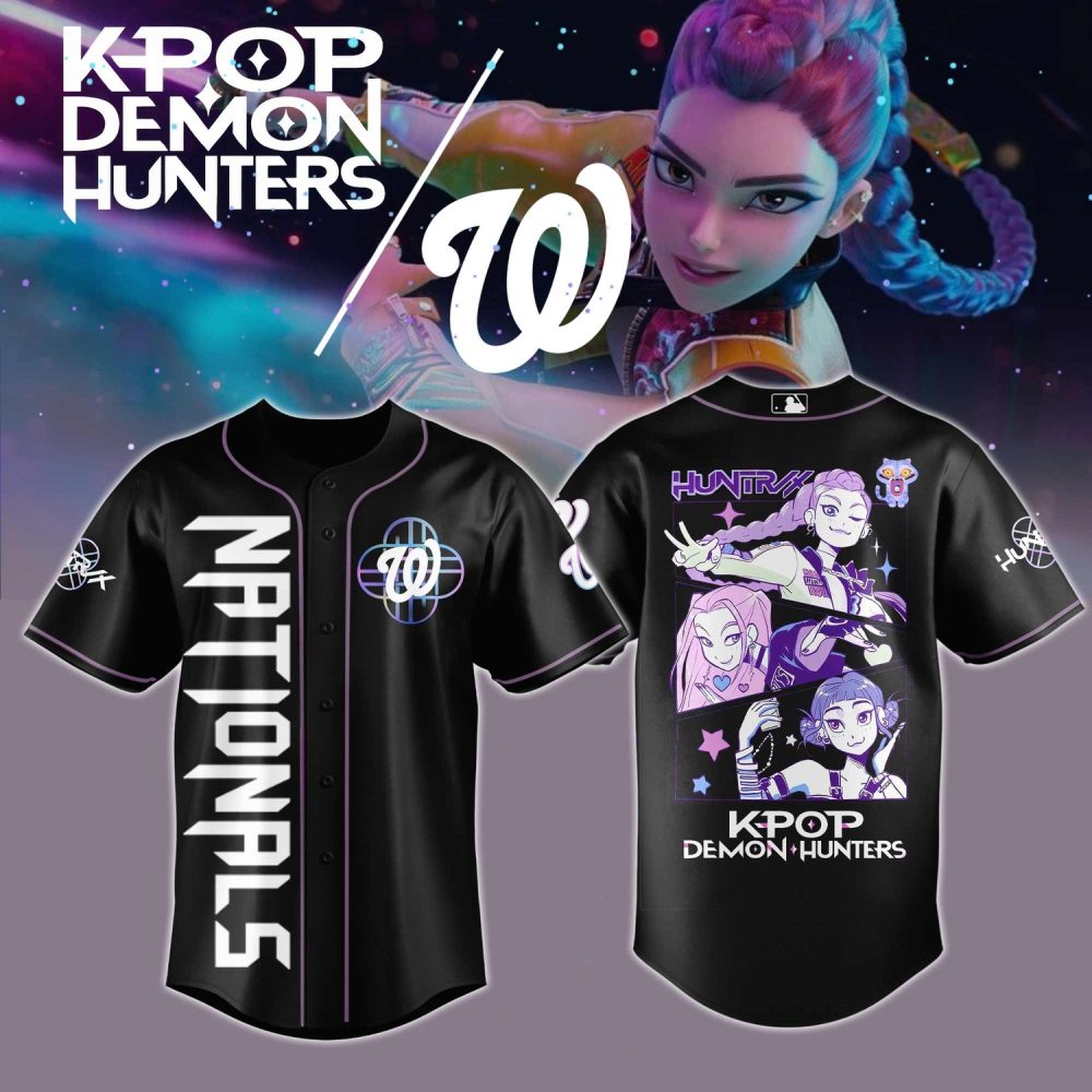 Gohipanda - Washington Nationals 2026 Mlb Kpop Demon Hunters Limited Jersey
